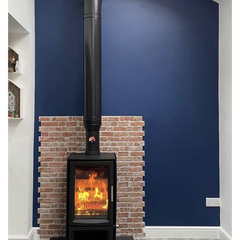 Freestanding stove installation