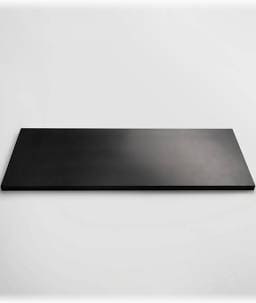 Raised Polished Granite fireplace hearth