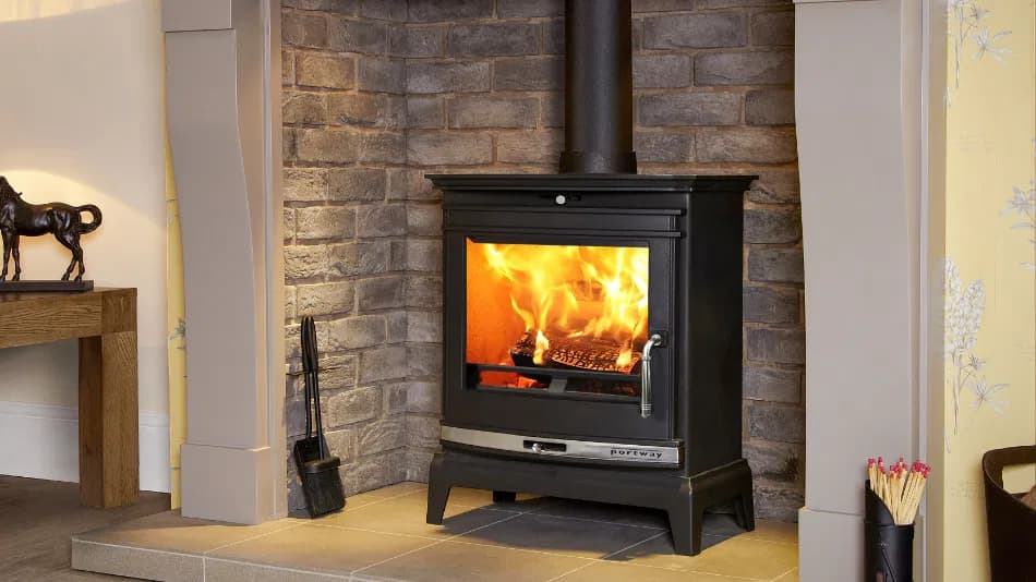 Multi-fuel stove installation